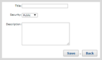 Template form