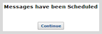 Confirm scheduled message